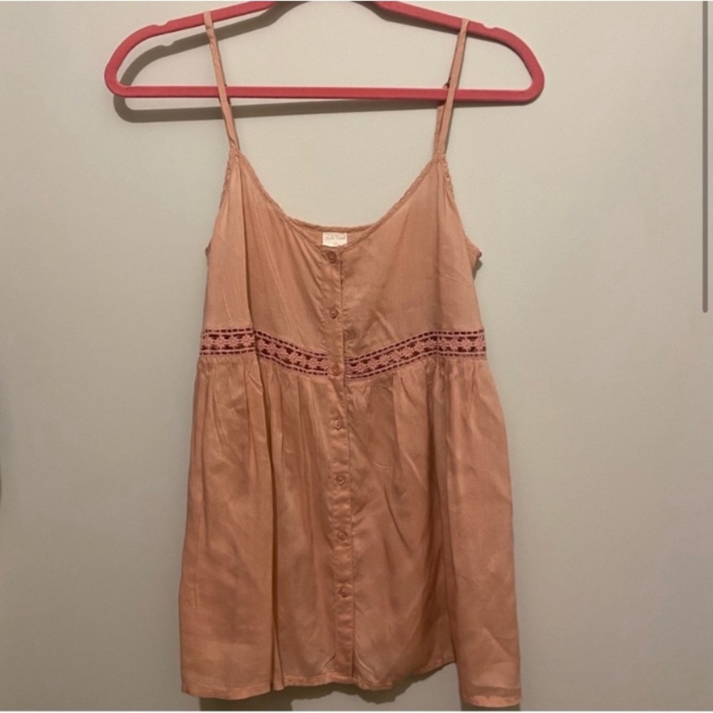 FREE WITH PURCHASE Wild Pearl Pink Tank Top